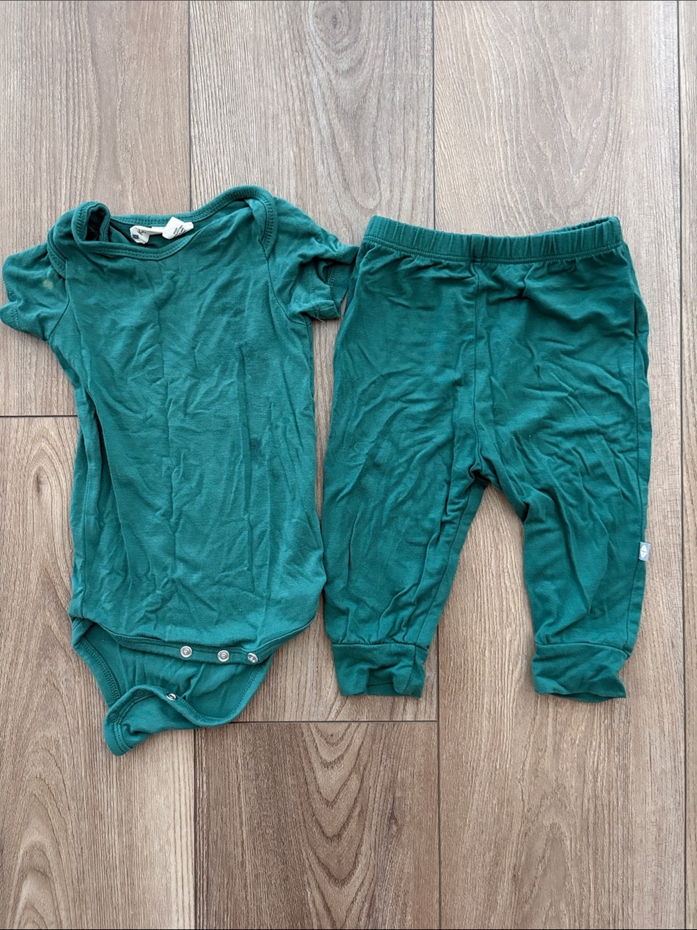 Kyte BABY Teal Two-Piece Baby Matching Set
